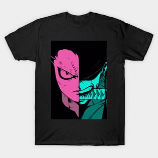 Anime Face Character T-Shirt